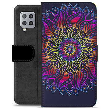 Étui Portefeuille Premium Samsung Galaxy A42 5G - Mandala Coloré