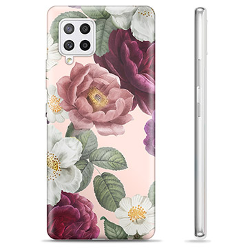 Coque Samsung Galaxy A42 5G en TPU - Fleurs Romantiques