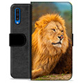 Étui Portefeuille Premium Samsung Galaxy A50 - Lion