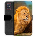 Étui Portefeuille Premium Samsung Galaxy A51 - Lion