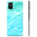 Coque Samsung Galaxy A51 en TPU - Marbre Bleu