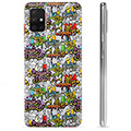 Coque Samsung Galaxy A51 en TPU - Graffiti