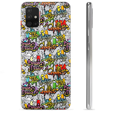 Coque Samsung Galaxy A51 en TPU - Graffiti