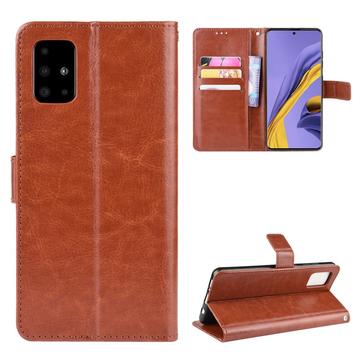 Étui Portefeuille Samsung Galaxy A51 avec Fermeture Magnétique