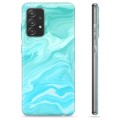 Coque Samsung Galaxy A52 5G, Galaxy A52s en TPU - Marbre Bleu