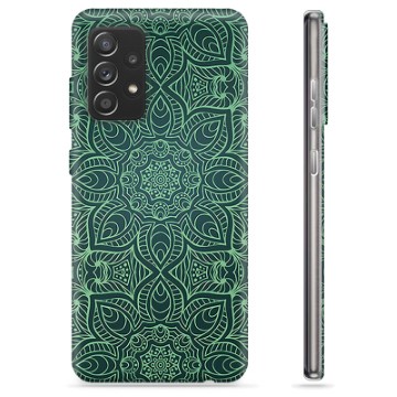 Coque Samsung Galaxy A52 5G, Galaxy A52s en TPU - Mandala Vert