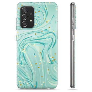 Coque Samsung Galaxy A52 5G, Galaxy A52s en TPU - Menthe Verte