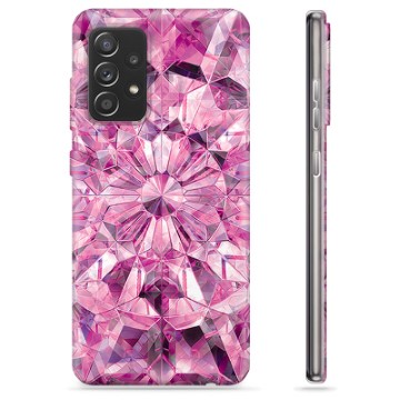 Coque Samsung Galaxy A52 5G, Galaxy A52s en TPU - Cristal Rose