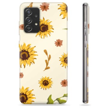 Coque Samsung Galaxy A52 5G, Galaxy A52s en TPU - Tournesol