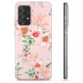 Coque Samsung Galaxy A52 5G, Galaxy A52s en TPU - Fleurs à L'aquarelle