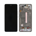 Coque Avant et Ecran LCD GH82-28024B pour Samsung Galaxy A53 5G - Blanc