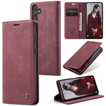 Étui Portefeuille Samsung Galaxy A55 Caseme Série 013 - Bordeaux