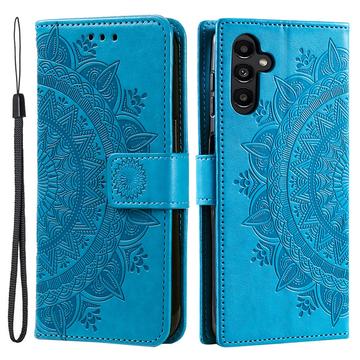 Étui Portefeuille Samsung Galaxy A55 Mandala Série