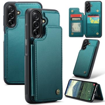Étui Caseme C22 Samsung Galaxy A56 avec portefeuille de cartes protégé par RFID - Vert