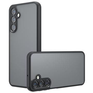 Coque Hybride Samsung Galaxy A56 Givrée Mate - Noire