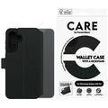 Étui portefeuille Samsung Galaxy A56 avec béquille PanzerGlass Care Feature - Noir