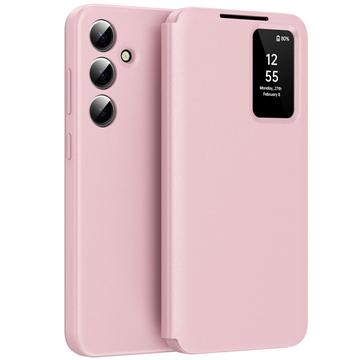 Étui à rabat Samsung Galaxy A56 Smart Clear View avec fente pour cartes