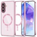 Coque Samsung Galaxy A56 Tech-Protect MagFlex - Compatible MagSafe - Rose Doré