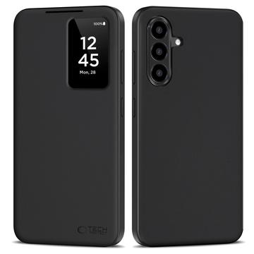 Étui à rabat Samsung Galaxy A56 Smart Clear View avec fente pour carte - Noir