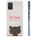 Coque Samsung Galaxy A71 en TPU - Chat en Colère