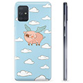 Coque Samsung Galaxy A71 en TPU - Cochon Volant