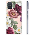 Coque Samsung Galaxy A71 en TPU - Fleurs Romantiques
