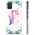 Coque Samsung Galaxy A71 en TPU - Licorne