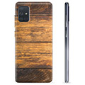 Coque Samsung Galaxy A71 en TPU - Bois