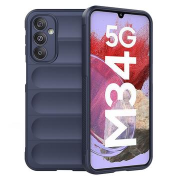 Coque Samsung Galaxy F34/M34 5G en TPU - Rugged - Bleu Foncé