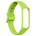 Bracelet en Silicone de Rechange avec Cadre Intégré Samsung Galaxy Fit 2 - Vert