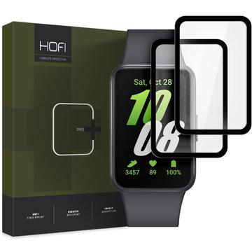 Protecteur d’Écran - 9H - Samsung Galaxy Fit3 en Verre Trempé - Hofi Hybrid Pro+ - Bord Noir - 2 pièces