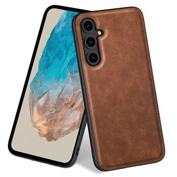 Coque Hybride Samsung Galaxy M35 Revêtu - Marrone
