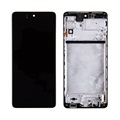 Coque Avant et Ecran LCD GH82-23568A pour Samsung Galaxy M51 - Noir