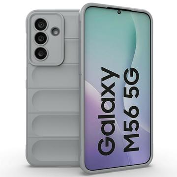 Coque Samsung Galaxy M56 en TPU - Rugged - Gris Clair
