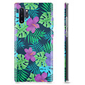 Coque Samsung Galaxy Note10+ en TPU - Fleurs Tropicales