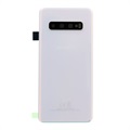 Cache Batterie GH82-18378F pour Samsung Galaxy S10 - Prism Blanc