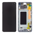 Coque Avant & Écran LCD Samsung Galaxy S10 GH82-18850E - Vert