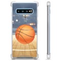Coque Hybride Samsung Galaxy S10 - Basket-ball
