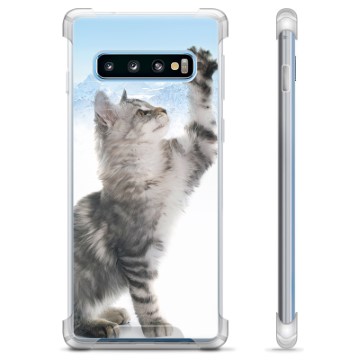 Coque Hybride Samsung Galaxy S10 - Chat