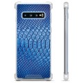 Coque Hybride Samsung Galaxy S10 - Cuir