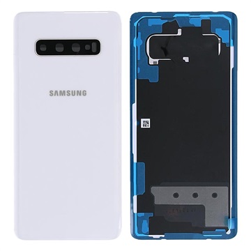 Cache Batterie GH82-18867B pour Samsung Galaxy S10+ - Ceramic White