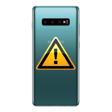 Réparation Cache Batterie pour Samsung Galaxy S10+ - Prism Vert