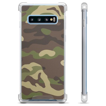 Coque Hybride Samsung Galaxy S10 - Camouflage
