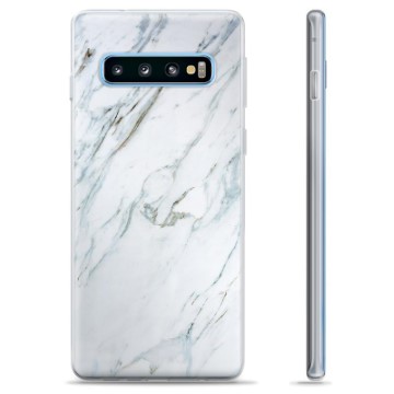 Coque Samsung Galaxy S10+ en TPU - Marbre