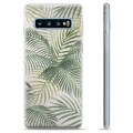 Coque Samsung Galaxy S10+ en TPU - Tropical