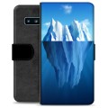 Étui Portefeuille Premium Samsung Galaxy S10 - Iceberg