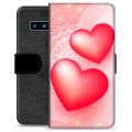 Étui Portefeuille Premium Samsung Galaxy S10+ - Love