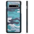 Coque de Protection Samsung Galaxy S10+ - Camouflage Bleu