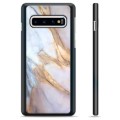 Coque de Protection Samsung Galaxy S10+ - Marbre Élégant