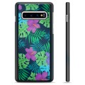 Coque de Protection Samsung Galaxy S10+ - Fleurs Tropicales